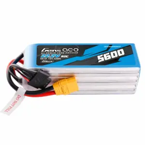 Gensace LiPo 6S 22.2V-5600-80C (XT90) 149x50.5x52mm 865g GT