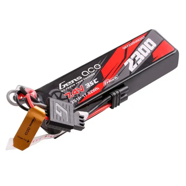 Gensace Mini G-Tech Hard 2s 7.4v-2300-35c 101x31x21mm 115g (Ec2) – view 2