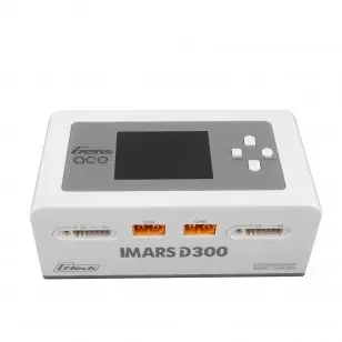 Gensace charger Imars D300 Dual Channel 300W (EU) White – RC Battery Chargers