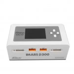 Gensace charger Imars D300 Dual Channel 300W (UK) White – RC Battery Chargers