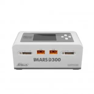 Gensace charger Imars D300 Dual Channel 300W (UK) White – RC Battery Chargers