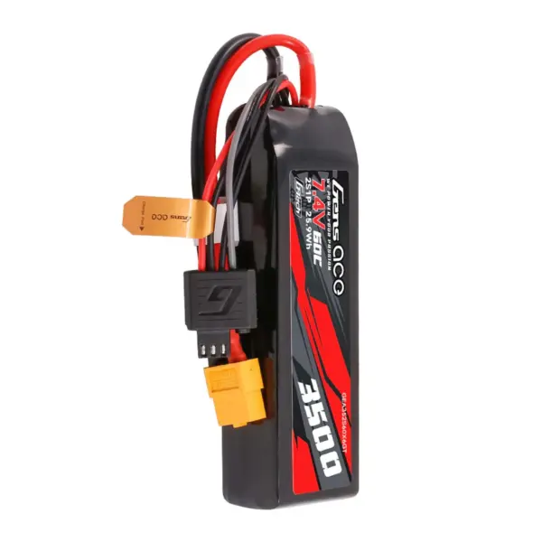 Gensace Mini G-Tech Hard 2s 7.4v-3500-60c 100x34x22mm 179g (Xt60) – view 2