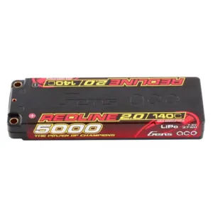 Gensace Redline 2.0 Low Prof 2s Hv 7.6v-140c-5000 139x47x18.5mm 224g