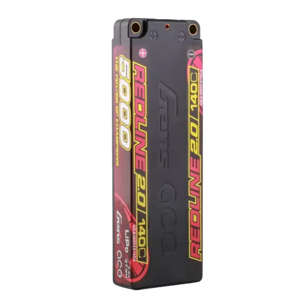 Gensace Redline 2.0 Low Prof 2s Hv 7.6v-140c-5000 139x47x18.5mm 224g – view 2