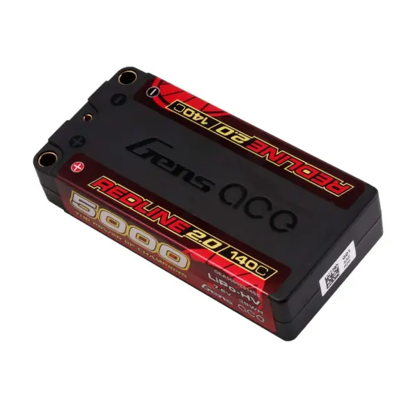 Gensace Redline 2.0 Shorty 2s Hv 7.6v-140c-5000 97x47x20mm 179g – view 3