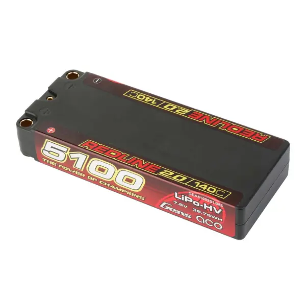 Gensace Redline 2.0 Mid Size 2s Hv 7.6v-140c-5100 113x47x19mm 191g – view 2