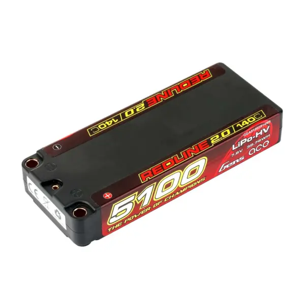 Gensace Redline 2.0 Mid Size 2s Hv 7.6v-140c-5100 113x47x19mm 191g – view 3