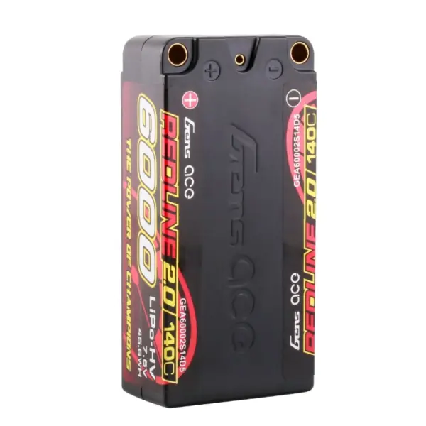 Gensace Redline 2.0 Shorty 2s Hv 7.6v-140c-6000 96x47x25mm 220g – view 4