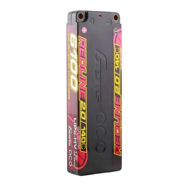 Gensace Redline 2.0 Low Prof 2s Hv 7.6v-140c-6100 139x47x18.5mm 226g – view 3