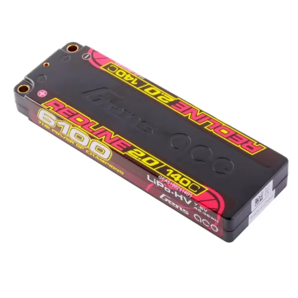 Gensace Redline 2.0 Low Prof 2s Hv 7.6v-140c-6100 139x47x18.5mm 226g – view 4