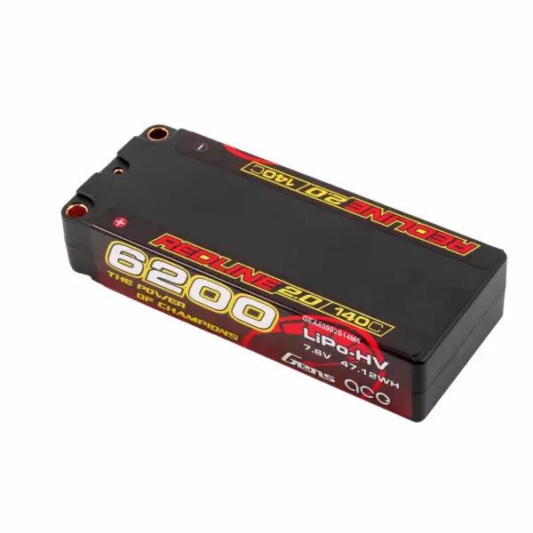 Gensace Redline 2.0 Mid Size 2s Hv 7.6v-140c-6200 113x47x22mm 228g – view 3