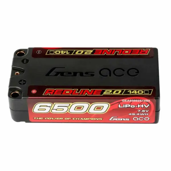 Gensace Redline 2.0 Shorty 2s Hv 7.6v-140c-6500 96x47x25mm 230g – view 2