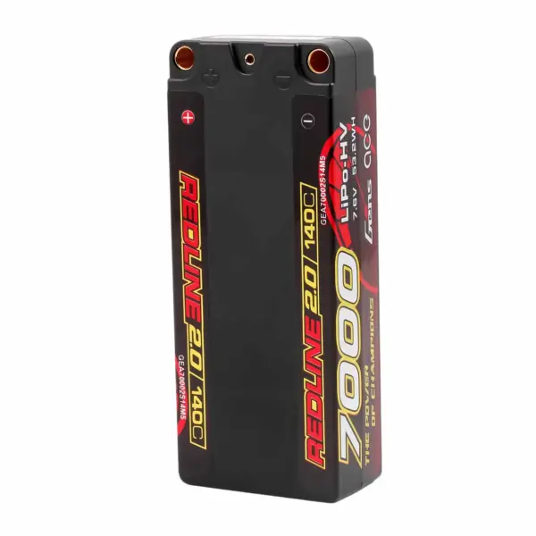 GensAce Redline 2.0 Mid Size 2S HV 7.6V-140C-7000 113x47x25mm 250g – view 4