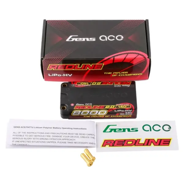 Gensace Redline 2.0 1s Hv 3.8v-140c-8000 93x47x18.5mm 146g – view 5