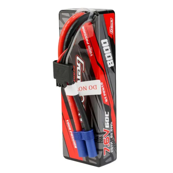 Gensace Bashing G-Tech Hard 2s 7.6v-8000-60c 138x46x24mm 334g (Xt60) – view 3