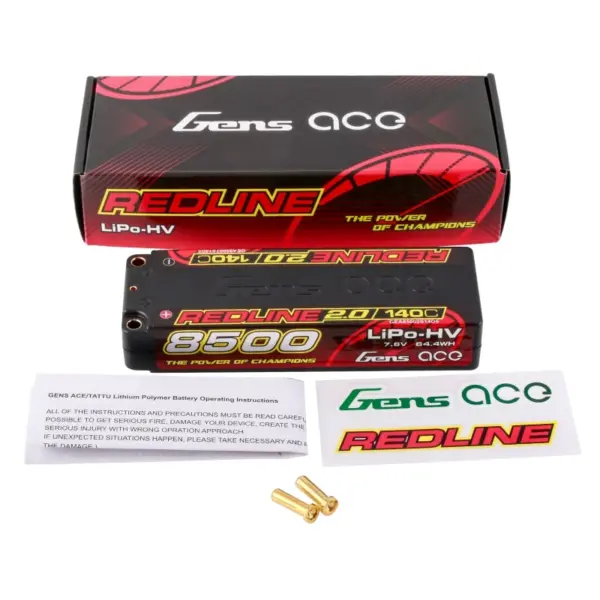 Gensace Redline 2.0 2s Hv 7.6v-140c-8500 139x47x25mm 302g – view 5