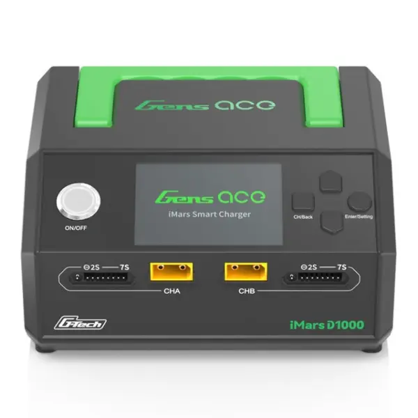 Gensace charger Imars D1000 Smart Dual Channel AC 1000W (EU)