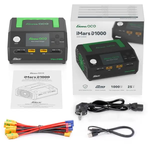 Gensace charger Imars D1000 Smart Dual Channel AC 1000W (EU) – view 6