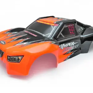 Hobao Hyper 10sc 2.0 Printed Bodyshell - Black/Orange – HoBao Parts