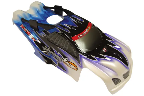 Hobao Hyper St Pre-Printed Bodyshell - Blue/Black – HoBao Parts