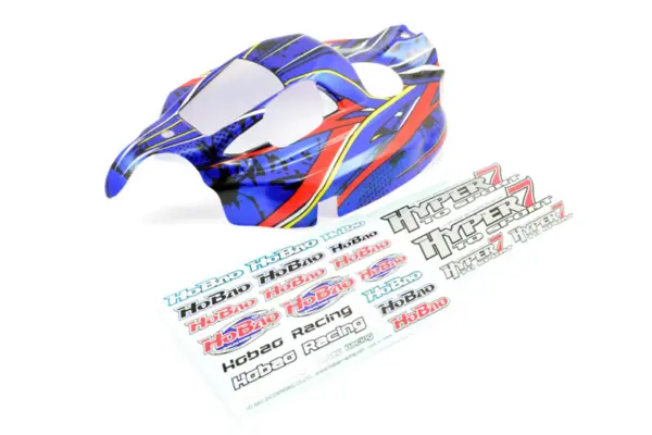 Hobao Hyper 7 Tq Sport New Printed Body (Blue) – view 2