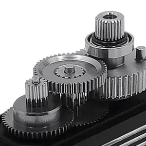 Servo Power HD GTS5 Low Profile Brushless HV Alu Box (50kg/0.08s)