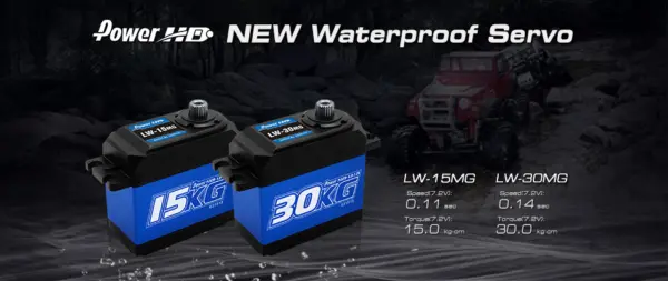 Servo Power Hd Lw-30mg Mg Digital Waterproof Hv 30.0kg/0.14s – view 3