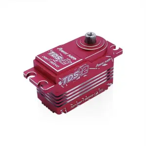 Servo Power HD TDS-2 Red Low Drift profile (25kg/0.09s) HV Red