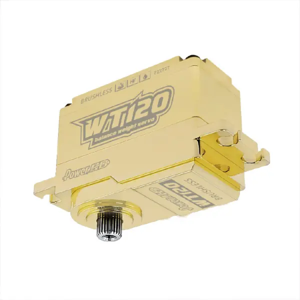 Servo Power Hd Wt120 Brushless Crawler Brass Waterproof Hv 50kg/0.08s – view 4