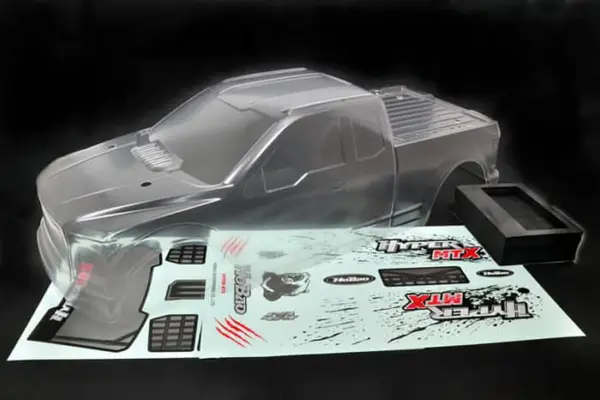 Hobao Hyper MTX Clear Body Shell – view 2