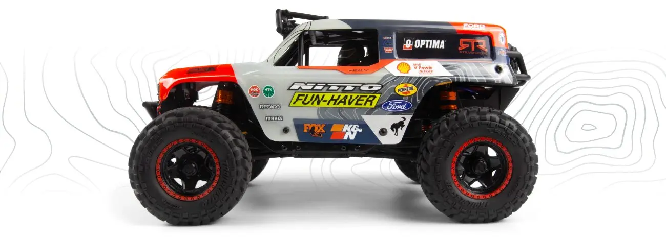 HPI Racing Venture18 U4 Ford Bronco 4400 FLUX – Brushless 1/18 RC Rock Crawler with Ultra4-Style Performance – Electric RC