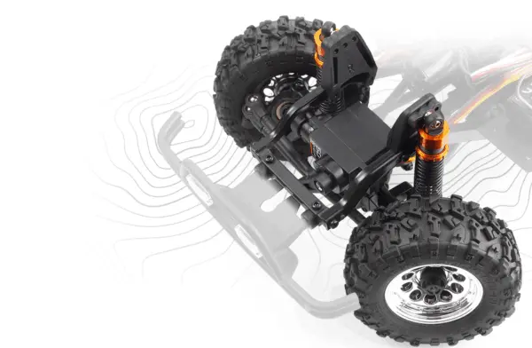HPI Racing Venture18 U4 Ford Bronco 4400 FLUX – Brushless 1/18 RC Rock Crawler with Ultra4-Style Performance – view 9