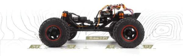 HPI Racing Venture18 U4 Ford Bronco 4400 FLUX – Brushless 1/18 RC Rock Crawler with Ultra4-Style Performance – view 11