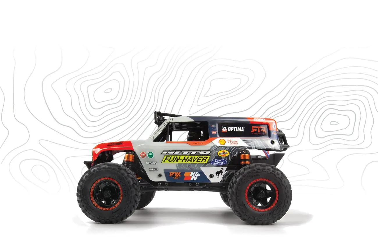 HPI Racing Venture18 U4 Ford Bronco 4400 FLUX – Brushless 1/18 RC Rock Crawler with Ultra4-Style Performance – Electric RC