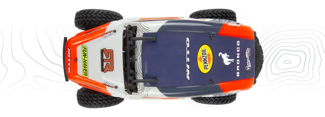 HPI Racing Venture18 U4 Ford Bronco 4400 FLUX – Brushless 1/18 RC Rock Crawler with Ultra4-Style Performance – Electric RC