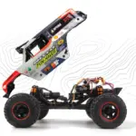 HPI Racing Venture18 U4 Ford Bronco 4400 FLUX – Brushless 1/18 RC Rock Crawler with Ultra4-Style Performance – Electric RC