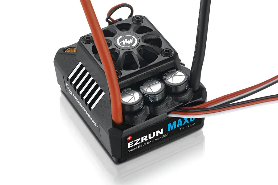Hobbywing Ezrun Max6-V3 Waterproof Speed Controller (Futura) – RC Motor & ESC combo