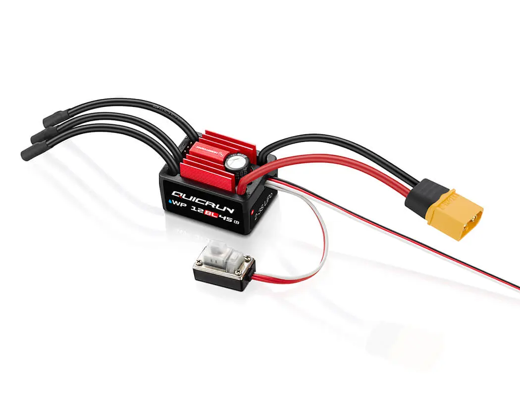 Hobbywing Quicrun Wp 12bl45 G2 Brushless S/Less Esc 1/12+1/14 – RC Motor & ESC combo