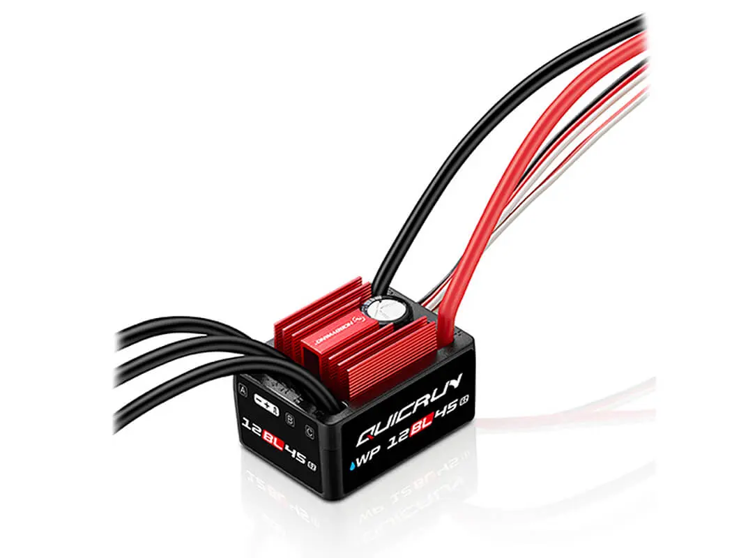 Hobbywing Quicrun Wp 12bl45 G2 Brushless S/Less Esc 1/12+1/14 – RC Motor & ESC combo