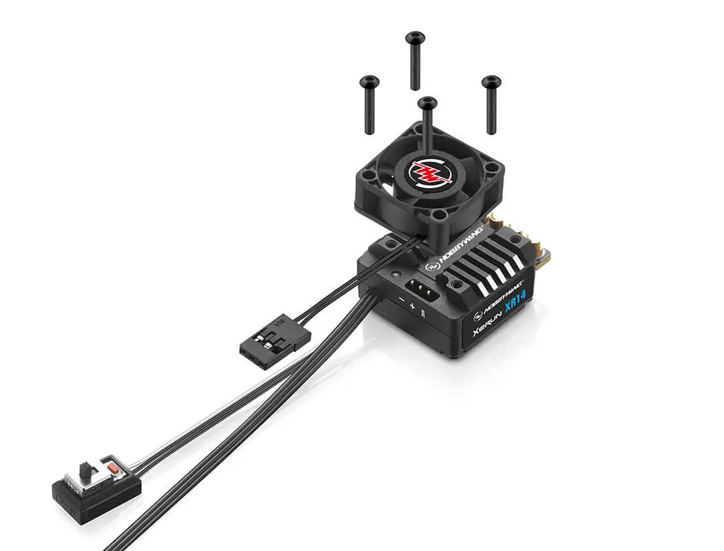 Hobbywing Xerun Xr14 Speed Control (For 1/14th Scale) – RC Motor & ESC combo