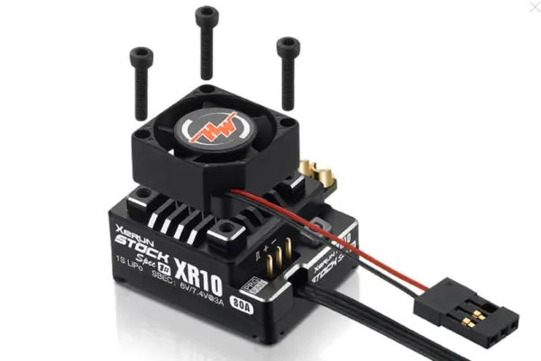 Hobbywing Xerun Xr10 Stock Spec 1s Brushless Speed Controller – view 5