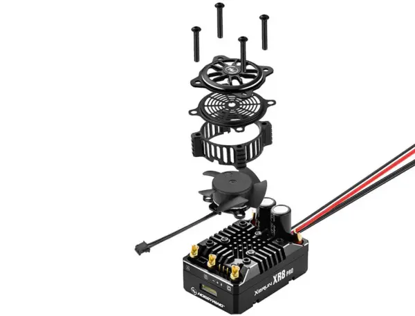 Hobbywing Xerun Xr8 Pro G3 Brushless Speed Control - Black – view 3