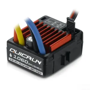 Hobbywing Quicrun 1060 Waterproof Brushed Sbec Esc (60a) – RC Motor & ESC combo