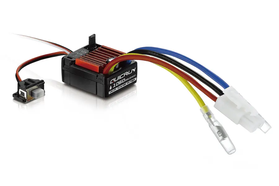 Hobbywing Quicrun 1060 Waterproof Brushed Sbec Esc (60a) – RC Motor & ESC combo