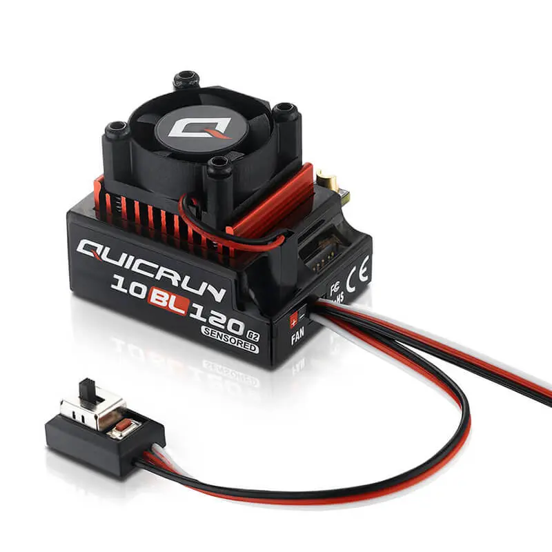 Hobbywing Quicrun 10bl120 G2 Brushless Sensored/Sensorless Esc – RC Motor & ESC combo