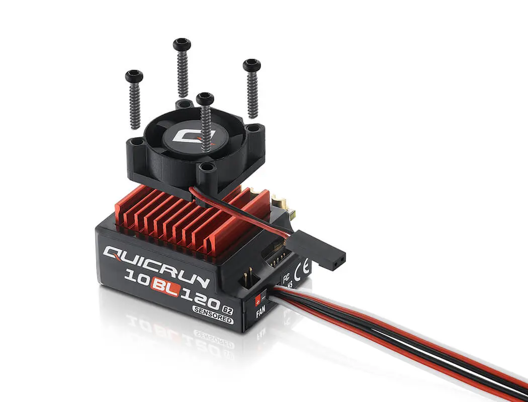 Hobbywing Quicrun 10bl120 G2 Brushless Sensored/Sensorless Esc – RC Motor & ESC combo