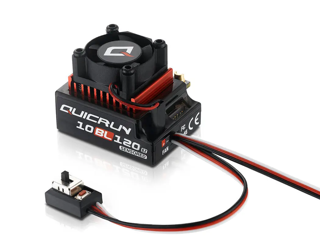 Hobbywing Quicrun 10bl120 G2 Brushless Sensored/Sensorless Esc – RC Motor & ESC combo