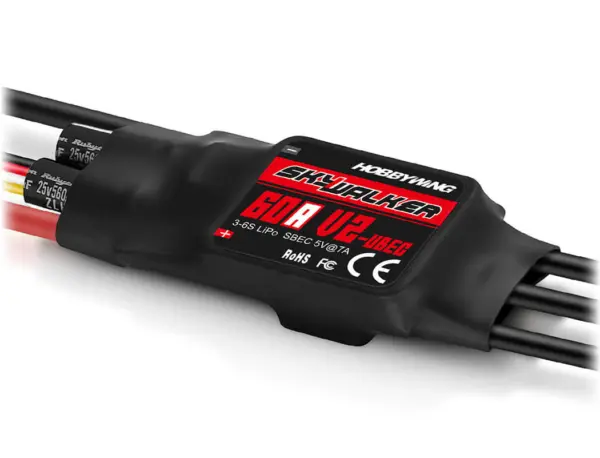 Hobbywing Skywalker 60a V2 Brushless Speed Control – view 2