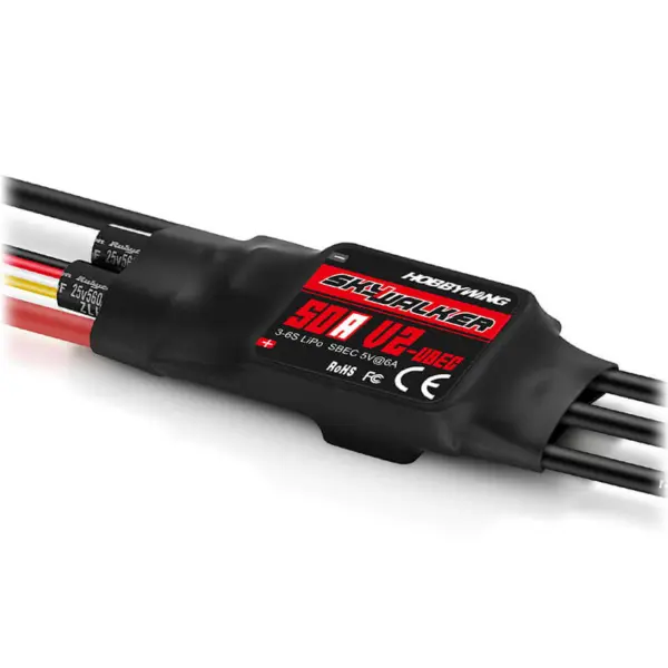 Hobbywing Skywalker 50a 6s V2 Brushless Speed Control
