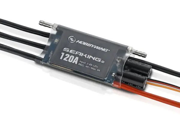 Hobbywing Seaking Pro 120a Brushless Speed Controller – view 2